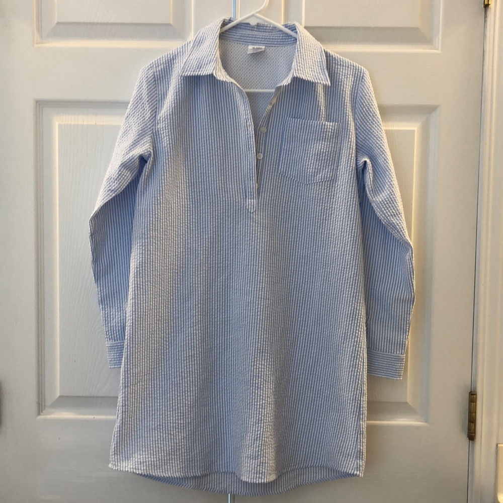 Prodoh Seersucker Beach Tunic